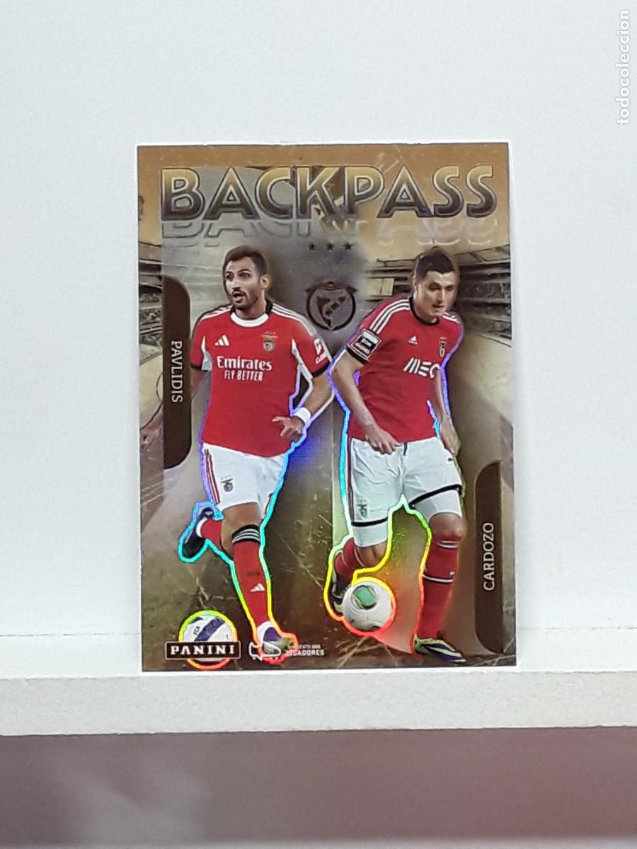 Coleccionismo cromos antiguos: PORTUGUES 2025 2026 IDOLOS 25 26 CROMO PANINI FUTEBOL N 249 BENFICA BACKPASS PAVLIDIS CARDOZO