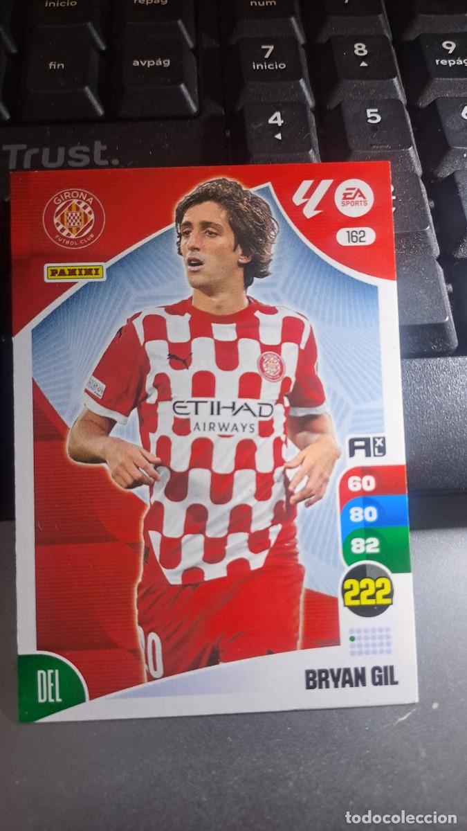 Coleccionismo cromos antiguos: ADRENALYN XL BRYAN GIL 162 GIRONA CROMO LIGA 2024 2025 24 25 PANINI