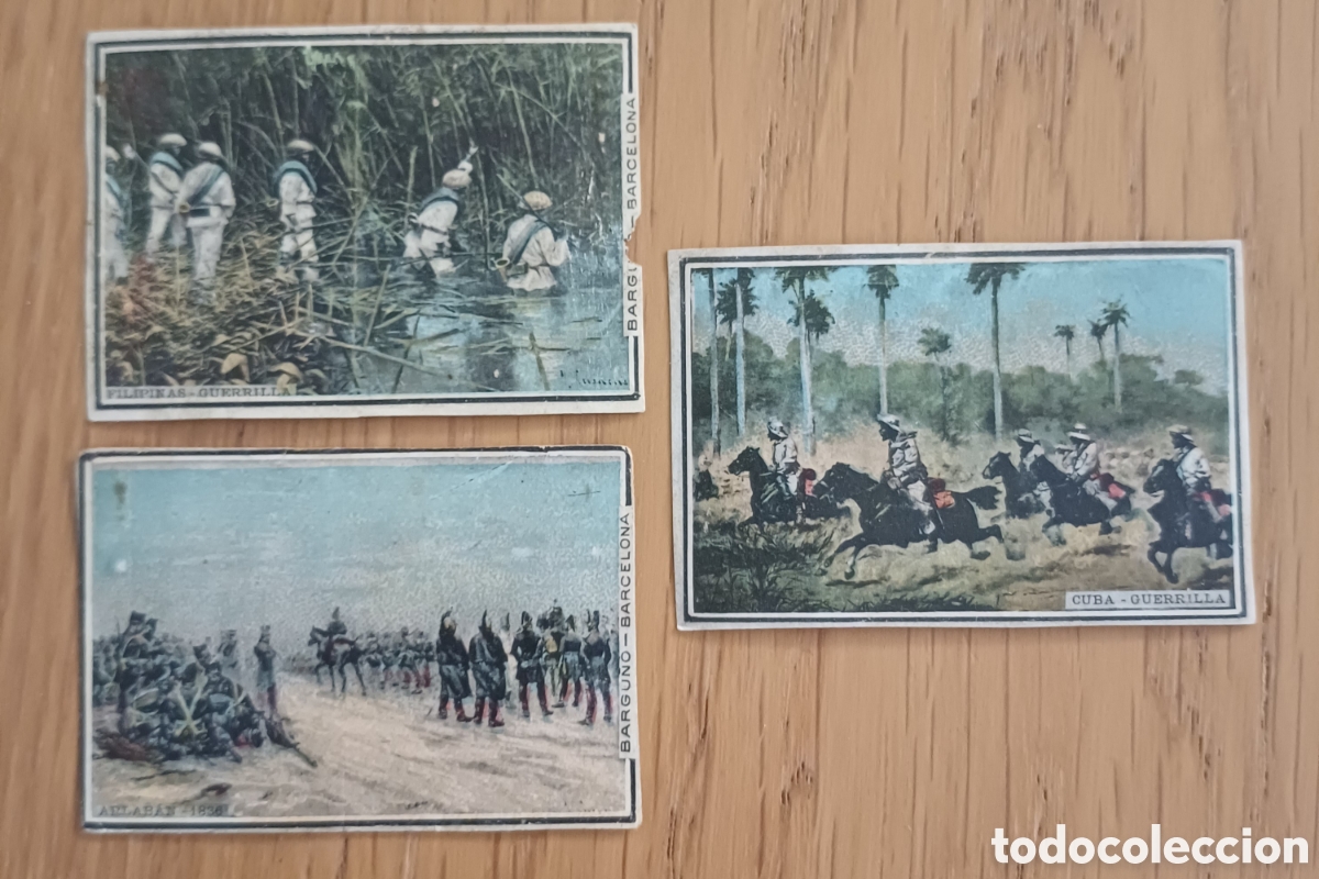 Coleccionismo cromos antiguos: 3 cromos Abisinia, su vida