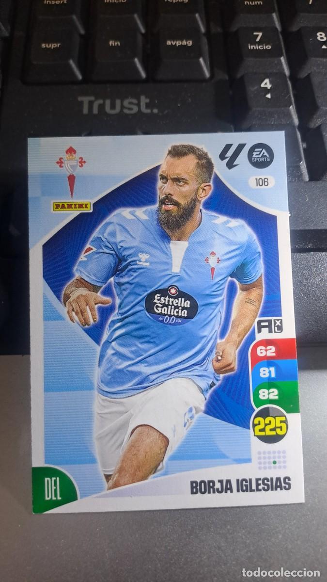 Coleccionismo cromos antiguos: ADRENALYN XL BORJA IGLESIAS 106 CELTA DE VIGO CROMO LIGA 2024 2025 24 25 PANINI