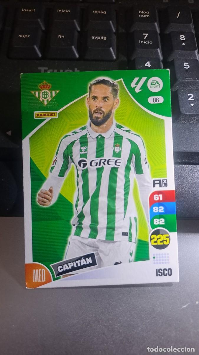 Coleccionismo cromos antiguos: ADRENALYN XL ISCO 86 BETIS CROMO LIGA 2024 2025 24 25 PANINI