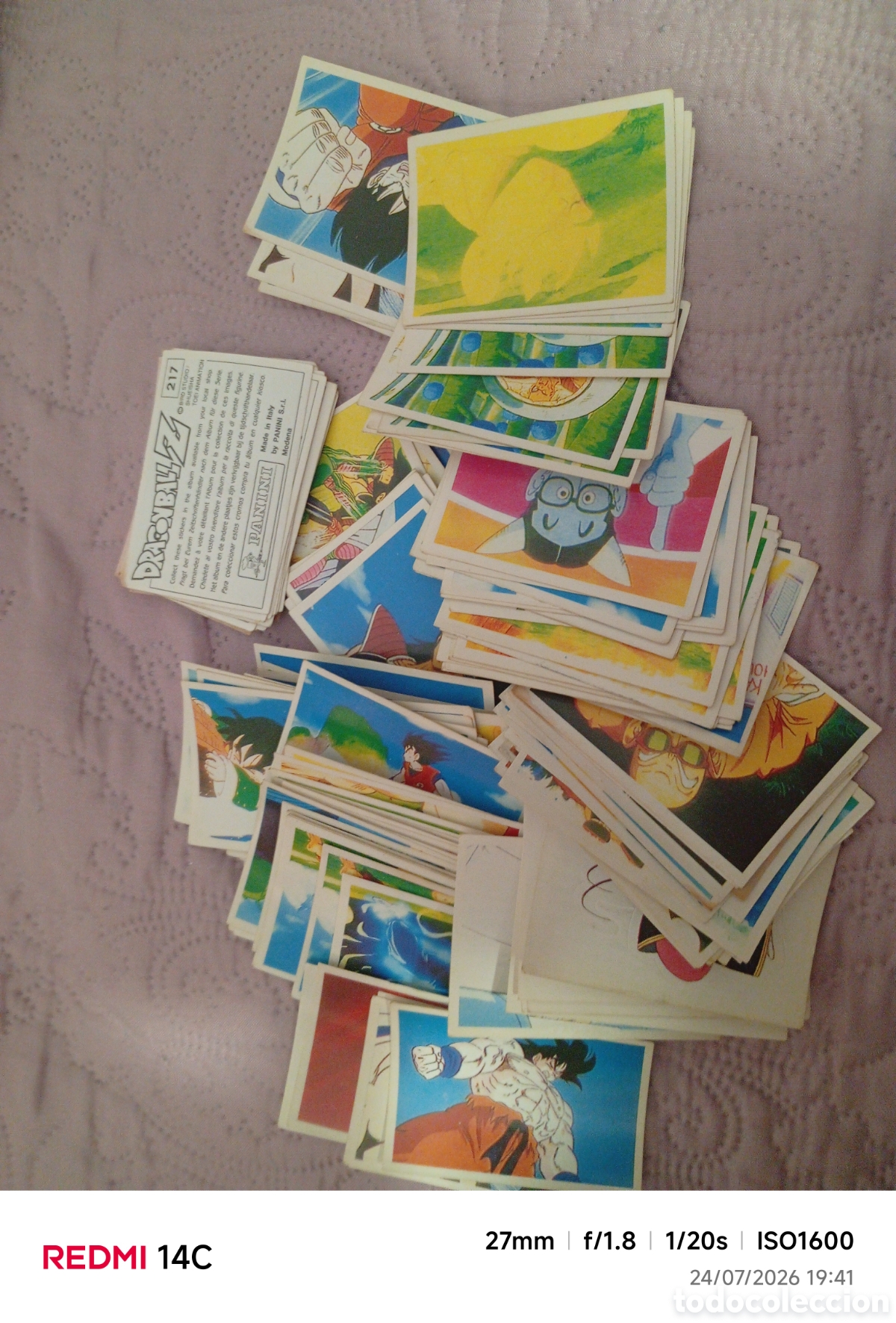 Coleccionismo cromos antiguos: Lote cromos album Panini DragonBallz DragonBall z drag&oacute;n ball
