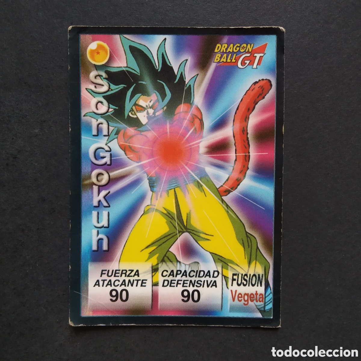 Coleccionismo cromos antiguos: CROMO - N&ordm; 01 - DRAGON BALL GT FINAL COMBAT - PANRICO - A&Ntilde;O 1996