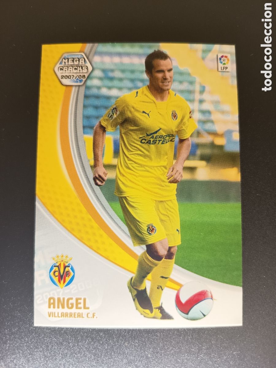 Coleccionismo cromos antiguos: ANGEL 486 NUEVO FICHAJE MEGACRACKS 2007-08 PANINI