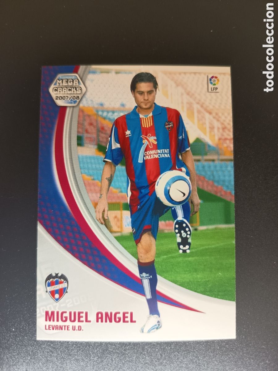 Coleccionismo cromos antiguos: MIGUEL ANGEL 483 NUEVO FICHAJE MEGACRACKS 2007-08 PANINI