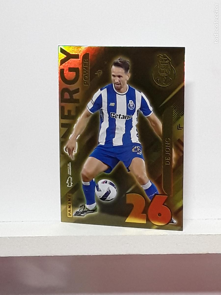 Coleccionismo cromos antiguos: PORTUGUES 2025 2026 IDOLOS 25 26 CROMO PANINI FUTEBOL N 203P 203 P PORTO ENERGY POWER DE JONG
