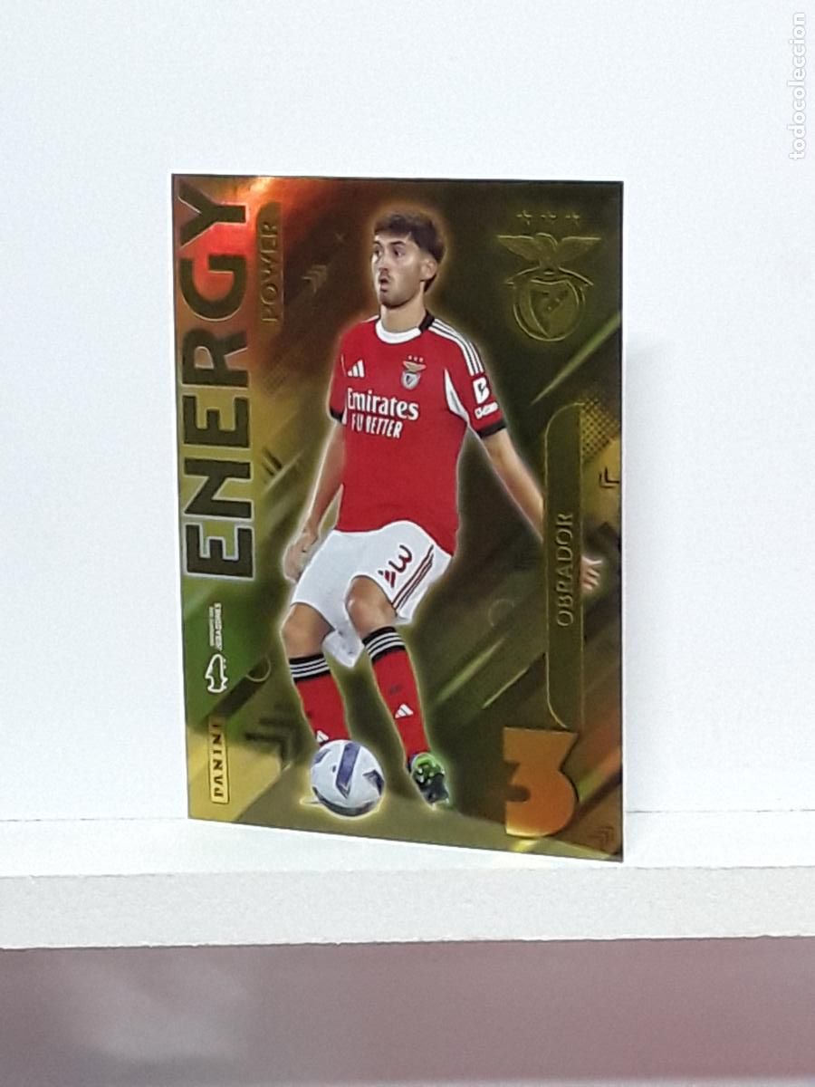 Coleccionismo cromos antiguos: PORTUGUES 2025 2026 IDOLOS 25 26 CROMO PANINI FUTEBOL N 211P 211 P BENFICA ENERGY POWER OBRADOR