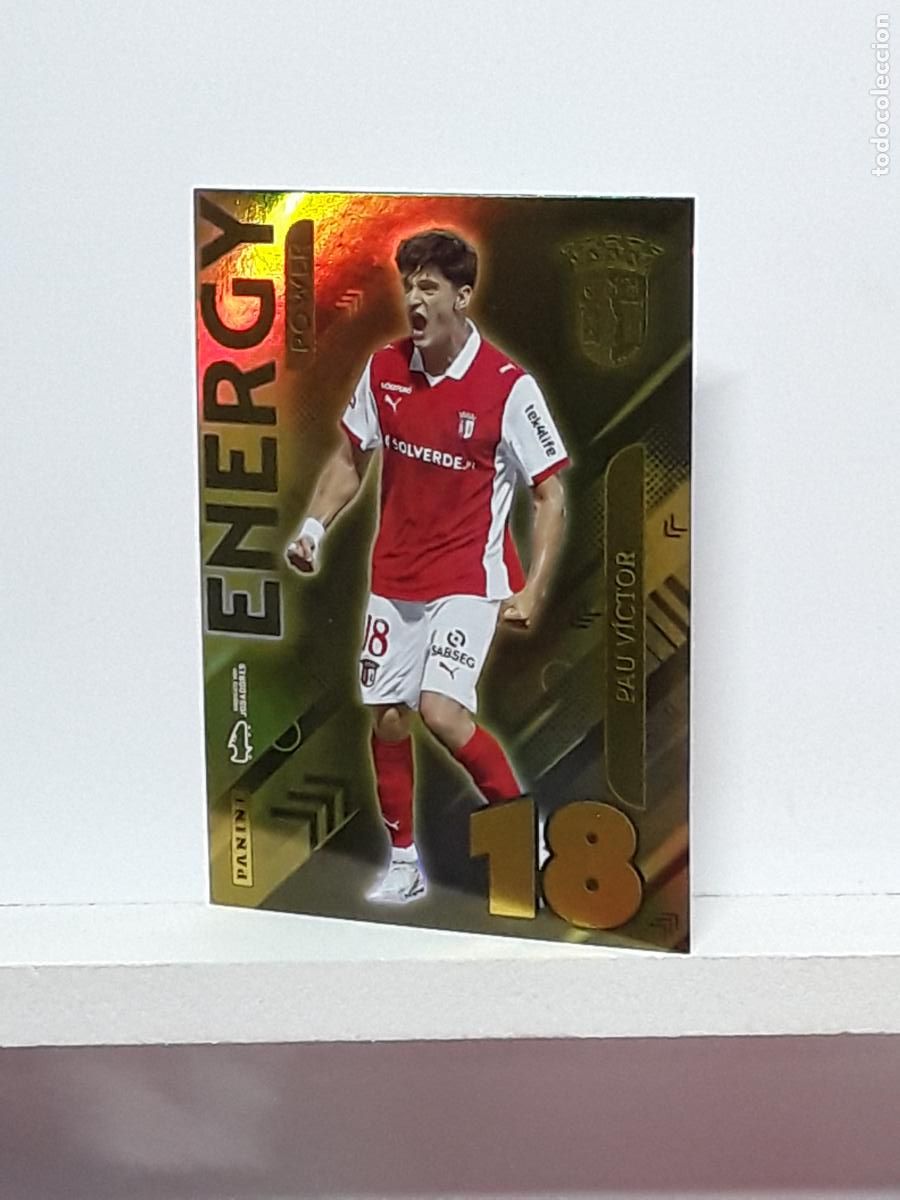 Coleccionismo cromos antiguos: PORTUGUES 2025 2026 IDOLOS 25 26 CROMO PANINI FUTEBOL N 212P 212 P BRAGA ENERGY POWER PAU VICTOR