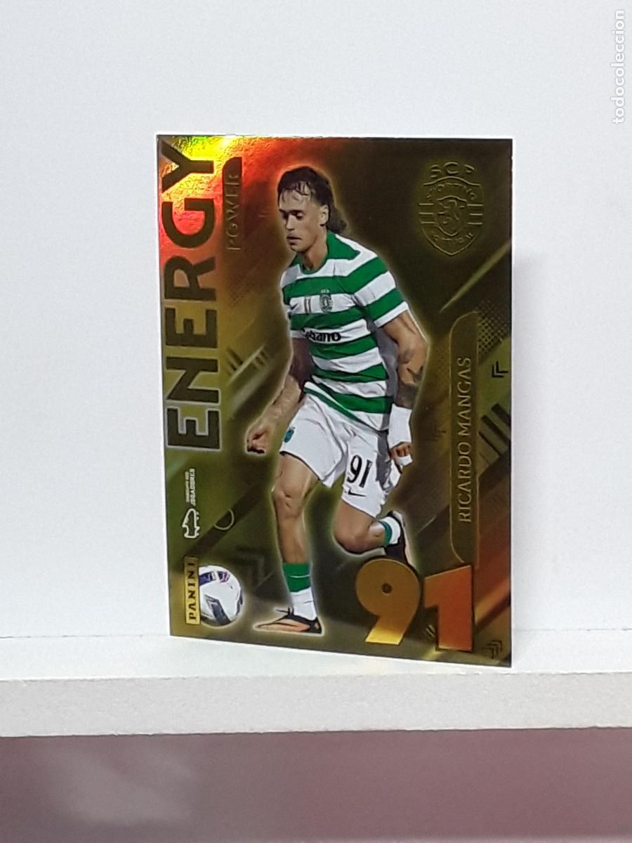 Coleccionismo cromos antiguos: PORTUGUES 2025 2026 IDOLOS 25 26 CROMO PANINI FUTEBOL N 213P 213 P SPORTING POWER RICARDO MANGAS