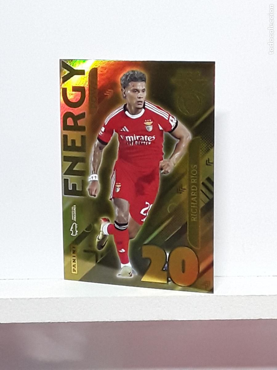 Coleccionismo cromos antiguos: PORTUGUES 2025 2026 IDOLOS 25 26 CROMO PANINI FUTEBOL N 214P 214 P BENFICA ENERGY POWER RICHARD RIOS