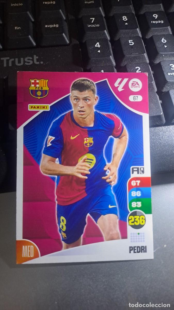 Coleccionismo cromos antiguos: ADRENALYN XL PEDRI 67 BARCELONA CROMO LIGA 2024 2025 24 25 PANINI