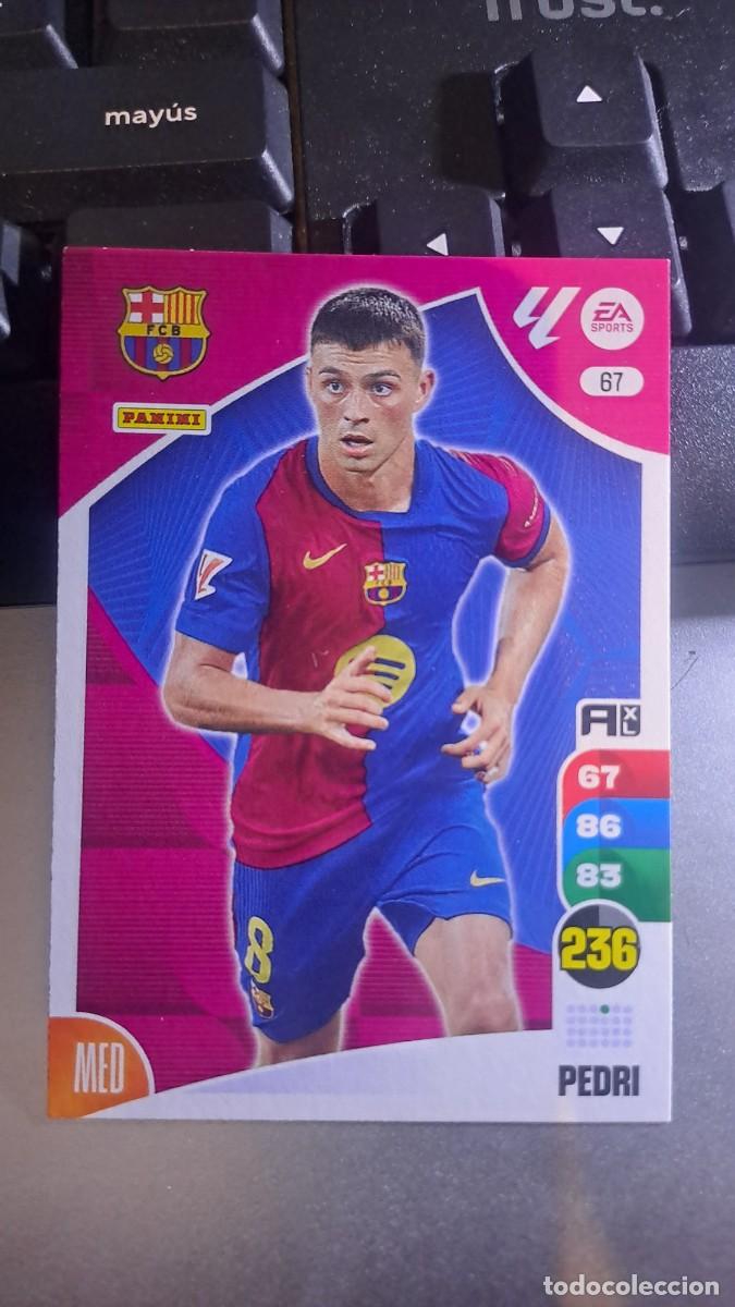 Coleccionismo cromos antiguos: ADRENALYN XL PEDRI 67 BARCELONA CROMO LIGA 2024 2025 24 25 PANINI