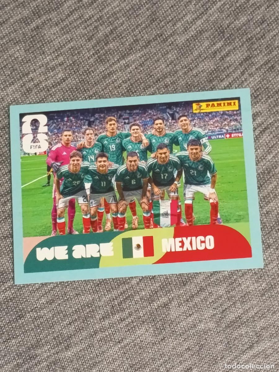 Coleccionismo cromos antiguos: ALINEACI&Oacute;N DE MEXICO MEX 13 STICKER MUNDIAL 2026 PANINI FIFA WORLD CUP NUEVO