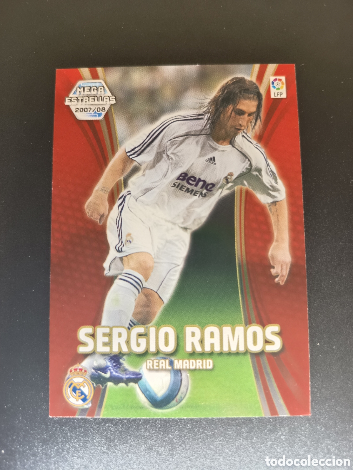 Coleccionismo cromos antiguos: SERGIO RAMOS 366 MEGA ESTRELLAS MEGACRACKS 2007-08 PANINI