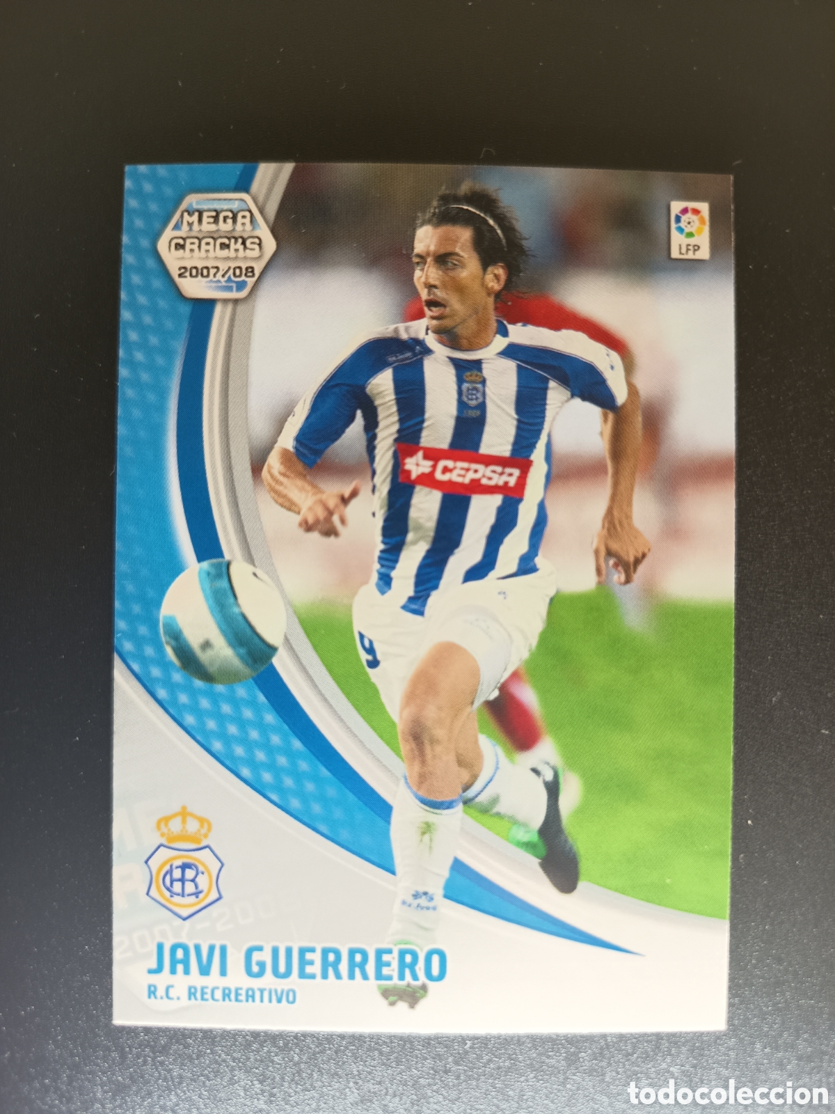 Coleccionismo cromos antiguos: JAVI GUERRERO 268 BIS NUEVA FICHA MEGACRACKS 2007-08 PANINI