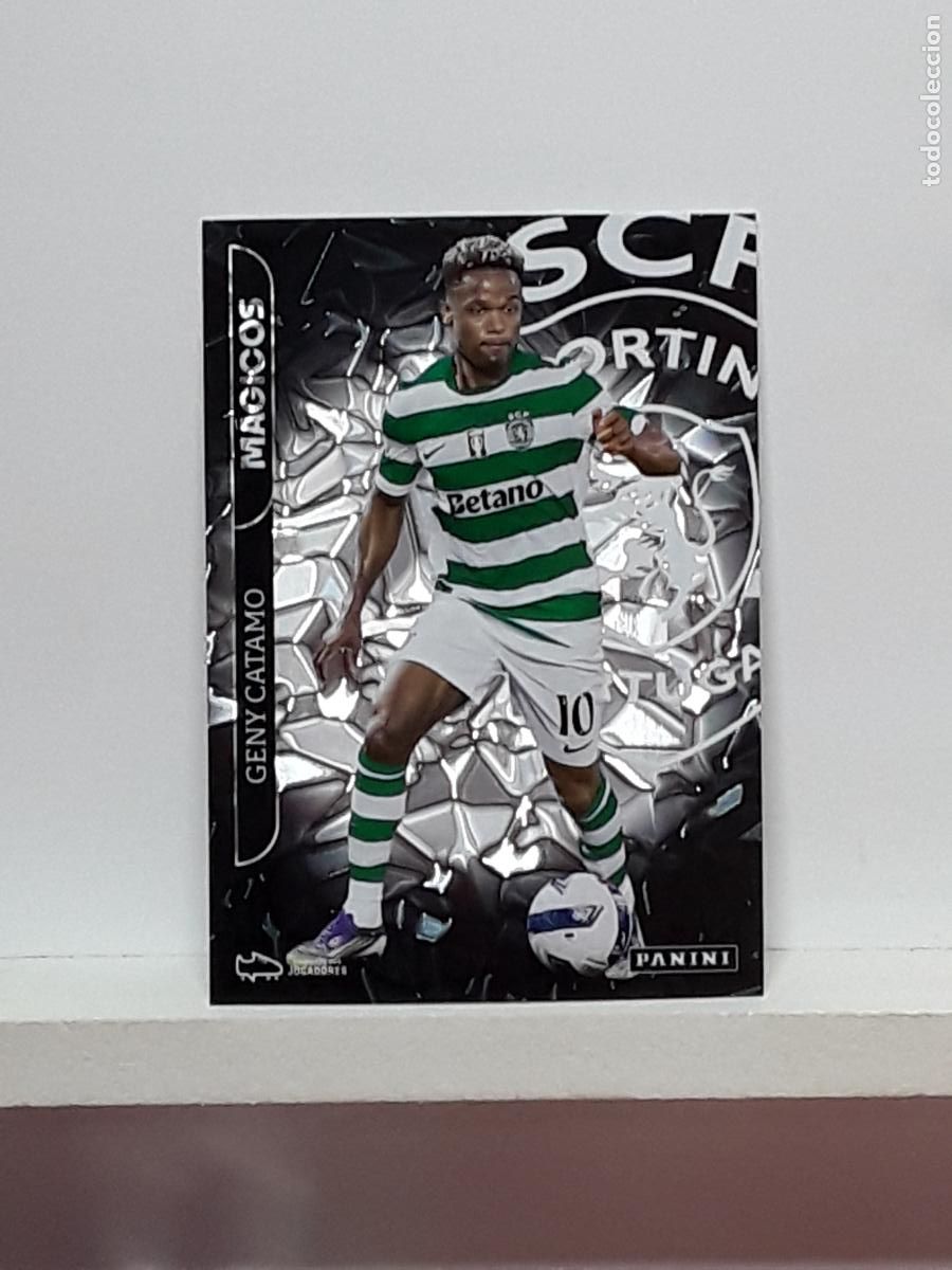 Coleccionismo cromos antiguos: PORTUGUES 2025 2026 IDOLOS 25 26 CROMO PANINI FUTEBOL N SPORTING MAGICOS GENY CATAMO
