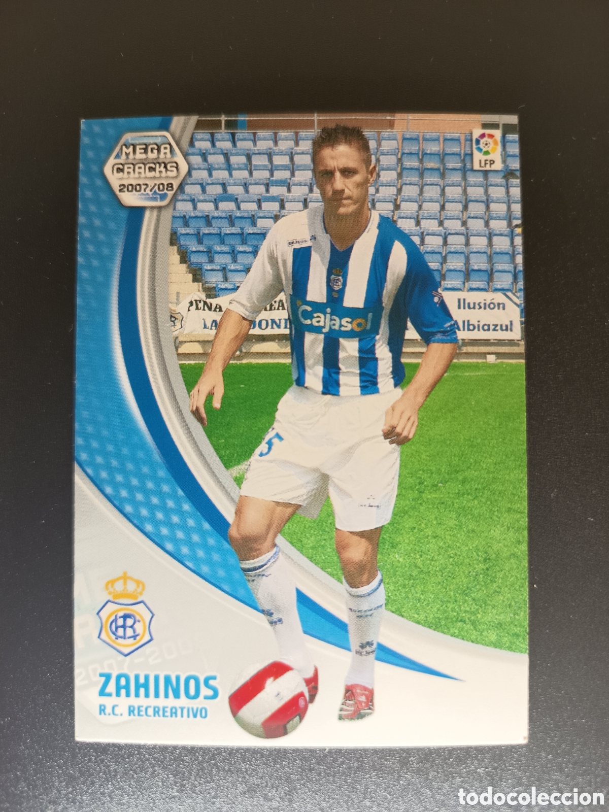 Coleccionismo cromos antiguos: ZAHINOS 266 BIS NUEVA FICHA MEGACRACKS 2007-08 PANINI