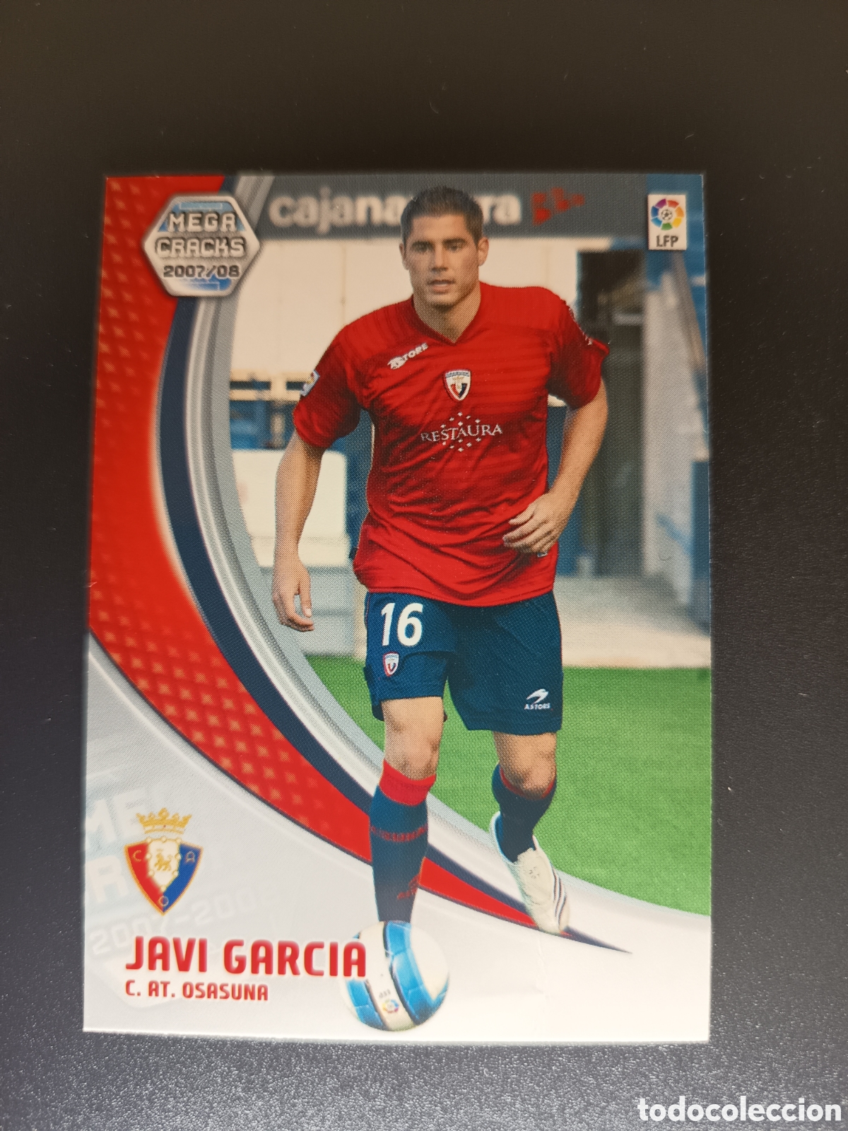 Coleccionismo cromos antiguos: JAVI GARCIA 226 BIS NUEVA FICHA MEGACRACKS 2007-08 PANINI
