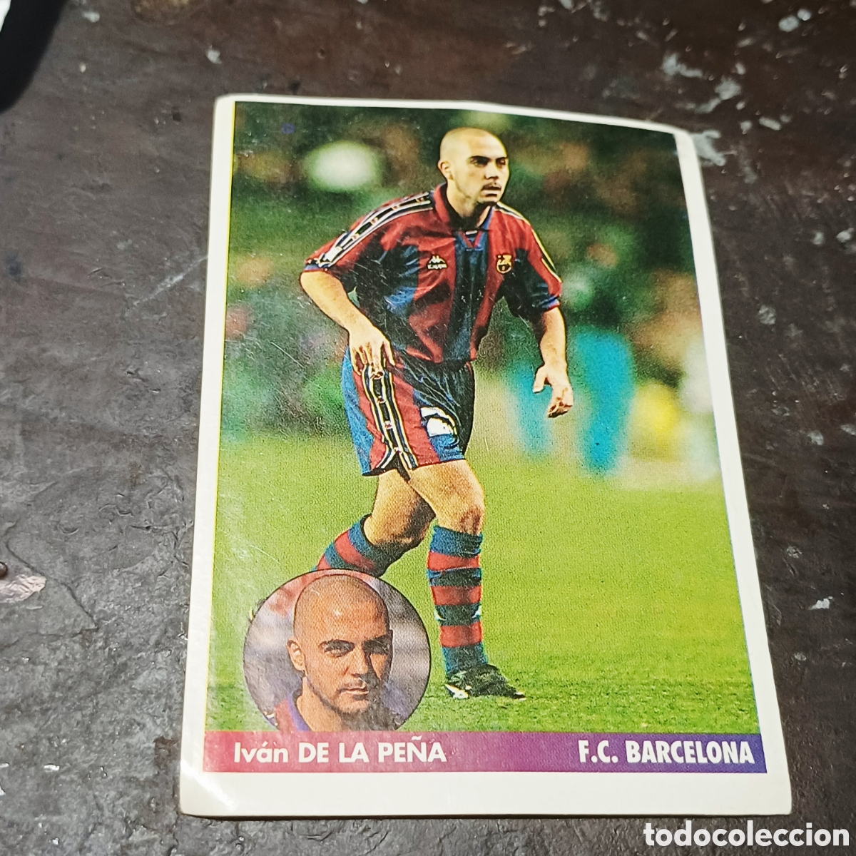 Coleccionismo cromos antiguos: Cromo futbol equipos europa 1999 de Panini N&deg; 49 Iv&aacute;n de la pe&ntilde;a