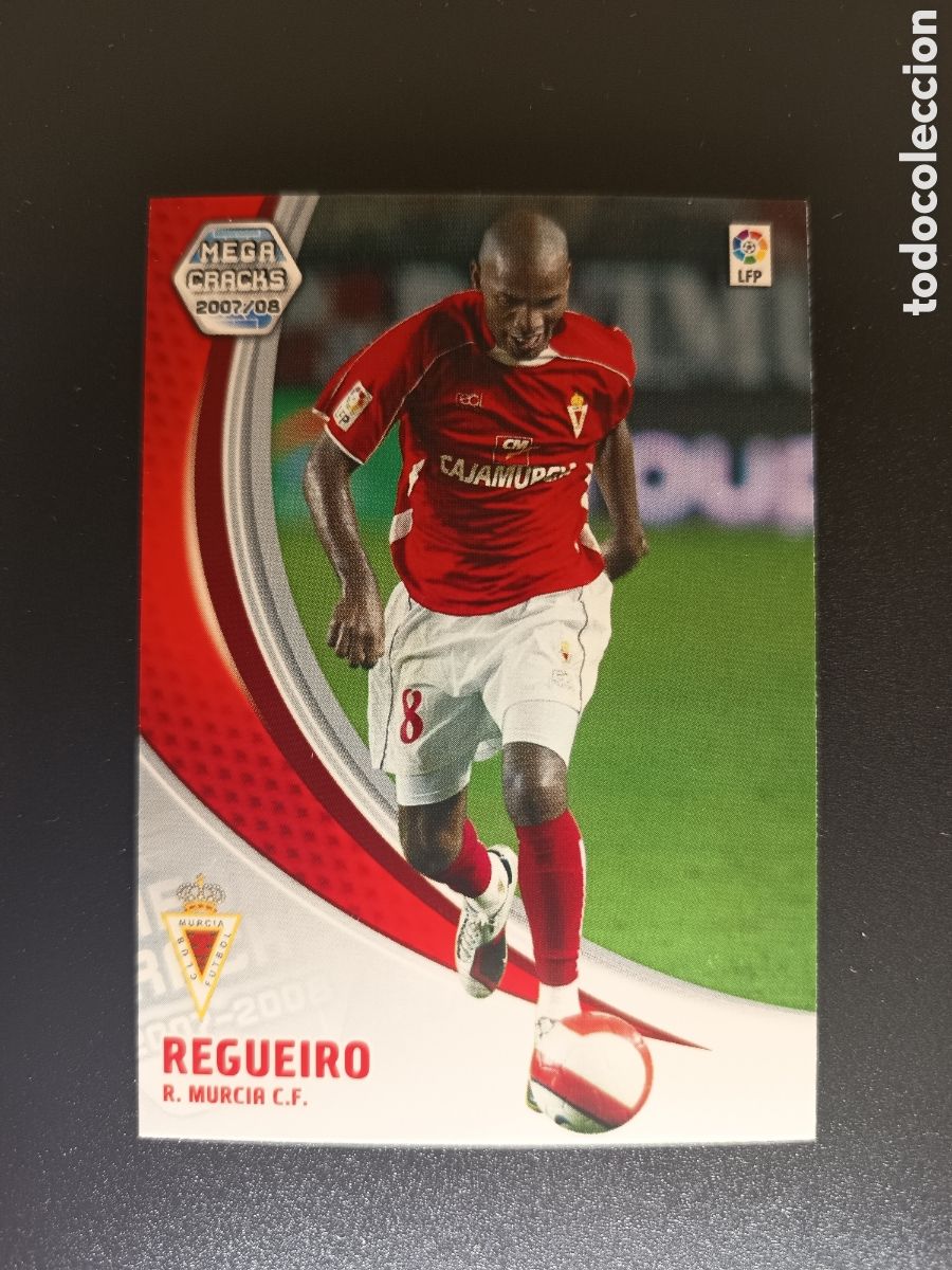 Coleccionismo cromos antiguos: REGUEIRO 211 BIS NUEVA FICHA MEGACRACKS 2007-08 PANINI