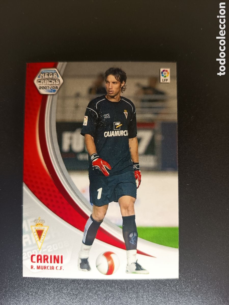 Coleccionismo cromos antiguos: CARINI 200 BIS NUEVA FICHA MEGACRACKS 2007-08 PANINI