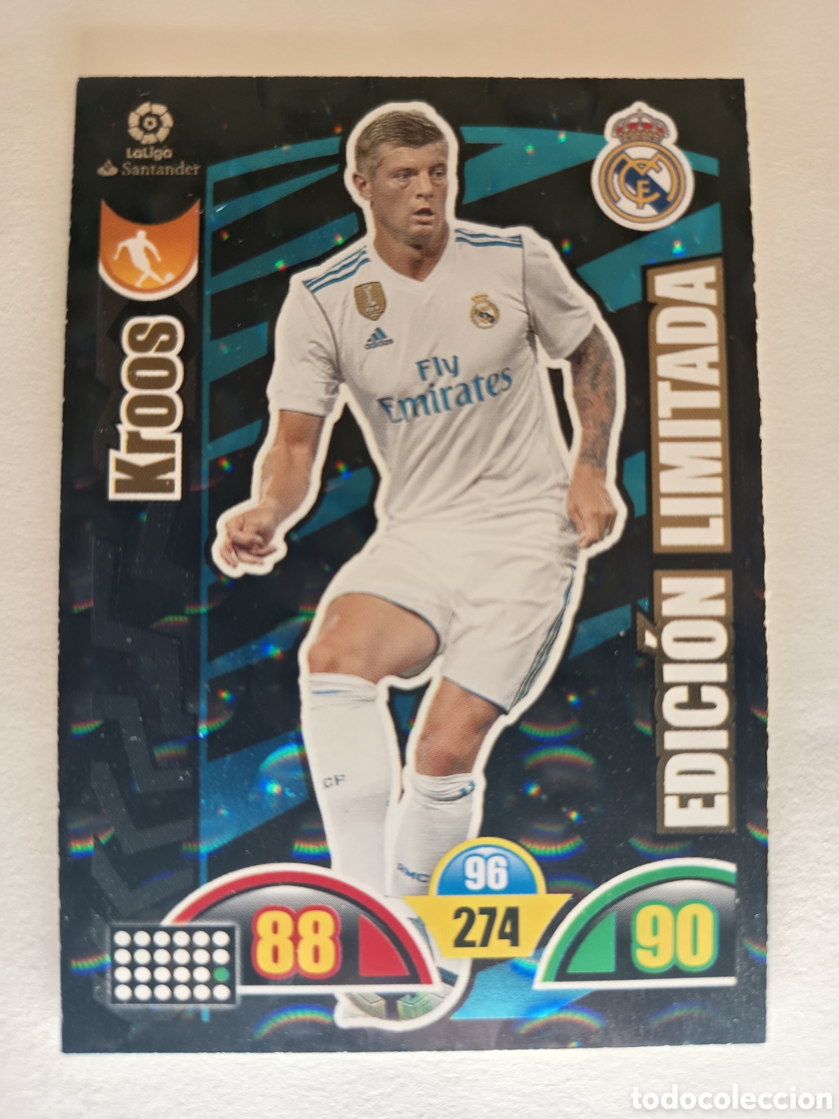 Coleccionismo cromos antiguos: KROOS EDICION LIMITADA ADRENALYN 2017-18 2017 2018