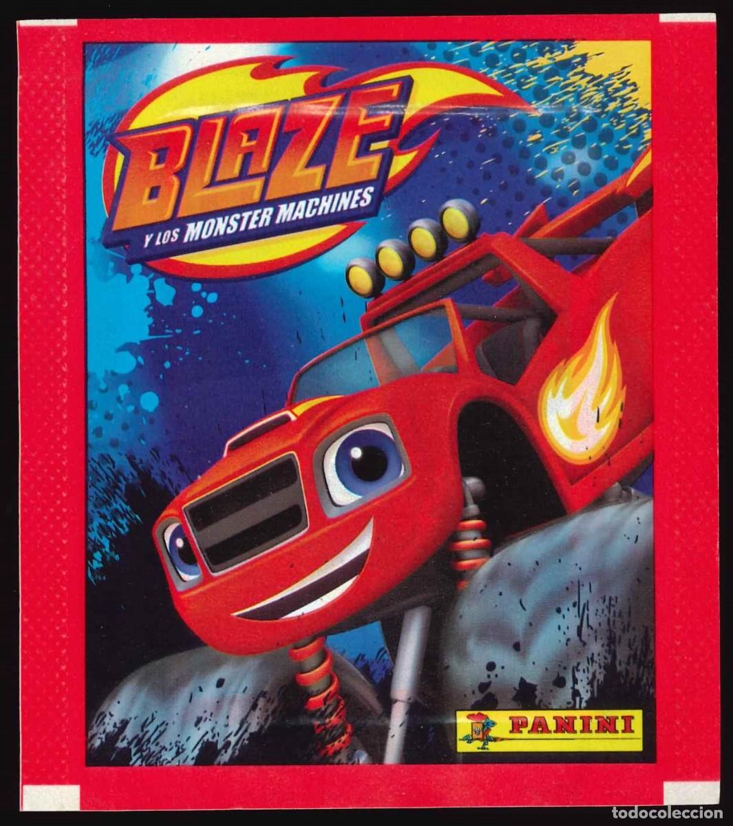 Coleccionismo cromos antiguos: BLAZE Y LOS MONSTER MACHINES - PANINI (2017) / SOBRE SIN ABRIR