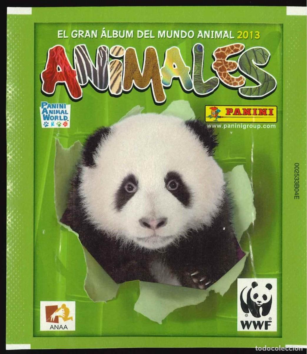 Coleccionismo cromos antiguos: ANIMALES. EL GRAN &Aacute;LBUM DEL MUNDO ANIMAL 2013 - PANINI (2013) / SOBRE VAC&Iacute;O