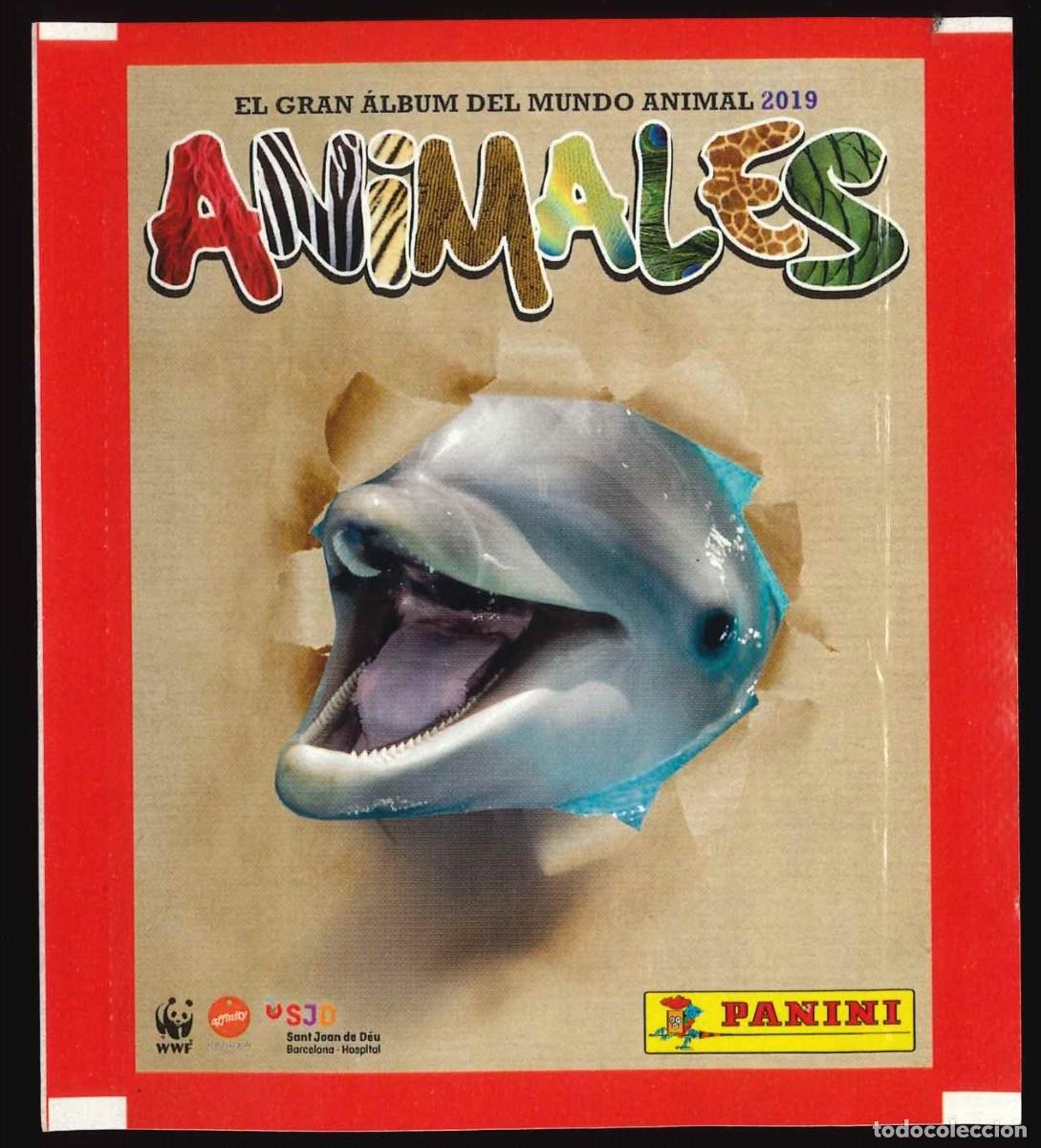 Coleccionismo cromos antiguos: ANIMALES. EL GRAN &Aacute;LBUM DEL MUNDO ANIMAL 2019 - PANINI (2019) / SOBRE VAC&Iacute;O