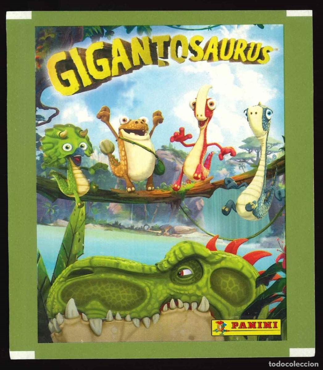 Coleccionismo cromos antiguos: GIGANTOSAURUS - PANINI (2021) / SOBRE VAC&Iacute;O
