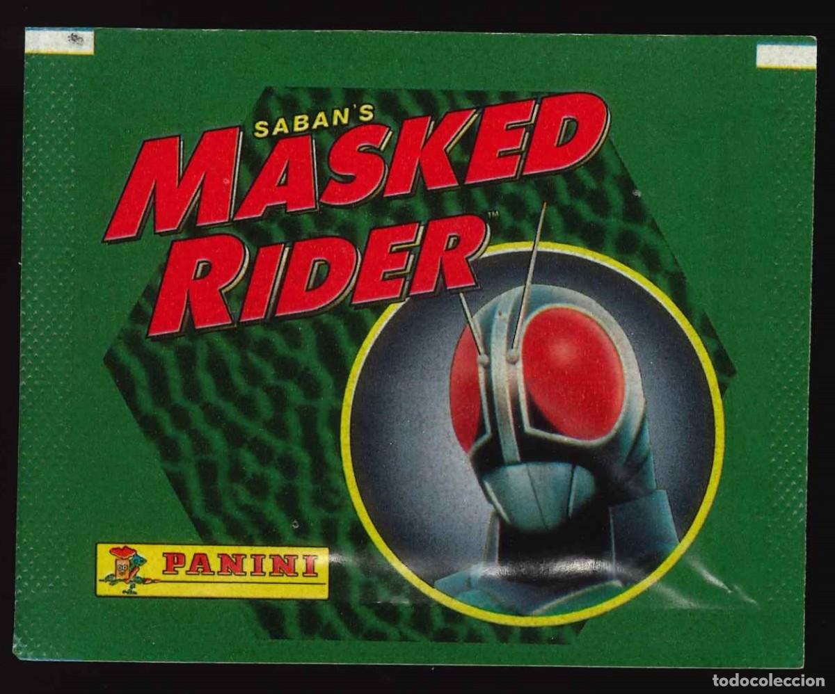 Coleccionismo cromos antiguos: MASKED RAIDER - PANINI (1996) / SOBRE VAC&Iacute;O