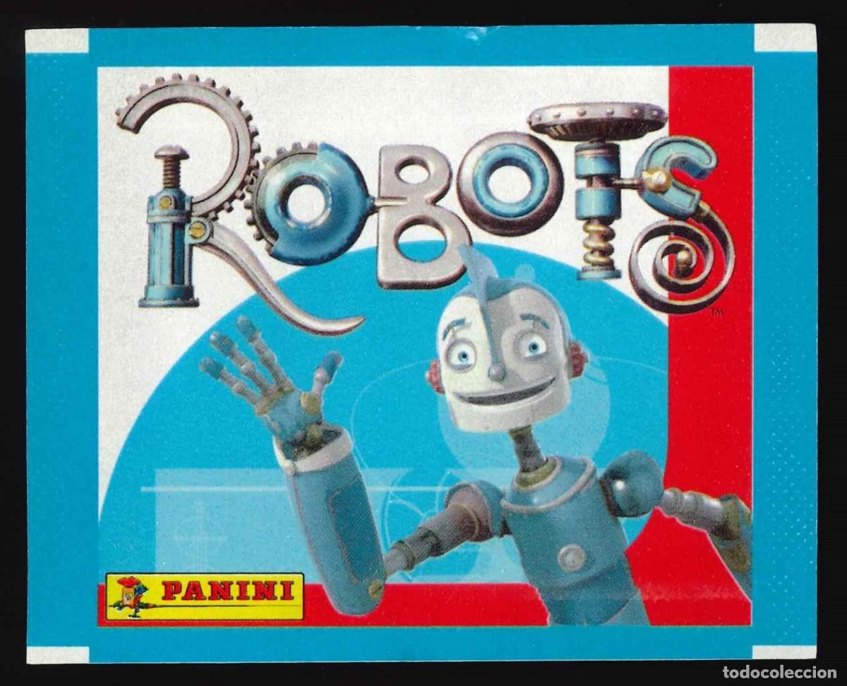 Coleccionismo cromos antiguos: ROBOTS - PANINI (2005) / SOBRE VAC&Iacute;O - Foto 1