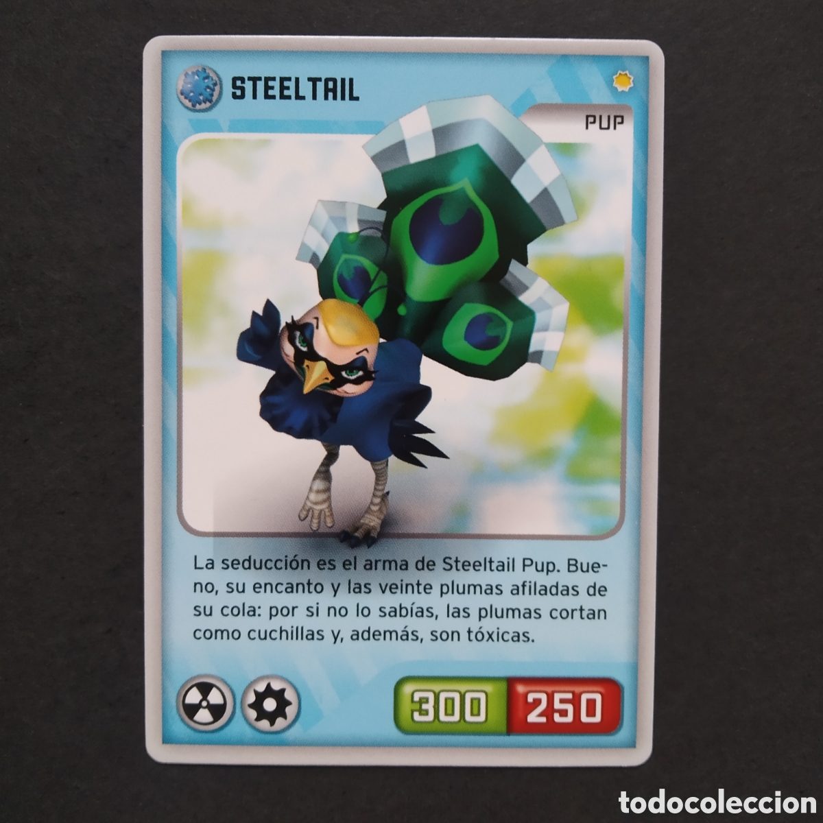 Coleccionismo cromos antiguos: CROMO - N&ordm; 076 - STEELTAIL - INVIZIMALS, DESAFIOS OCULTOS - PANINI - A&Ntilde;O 2013