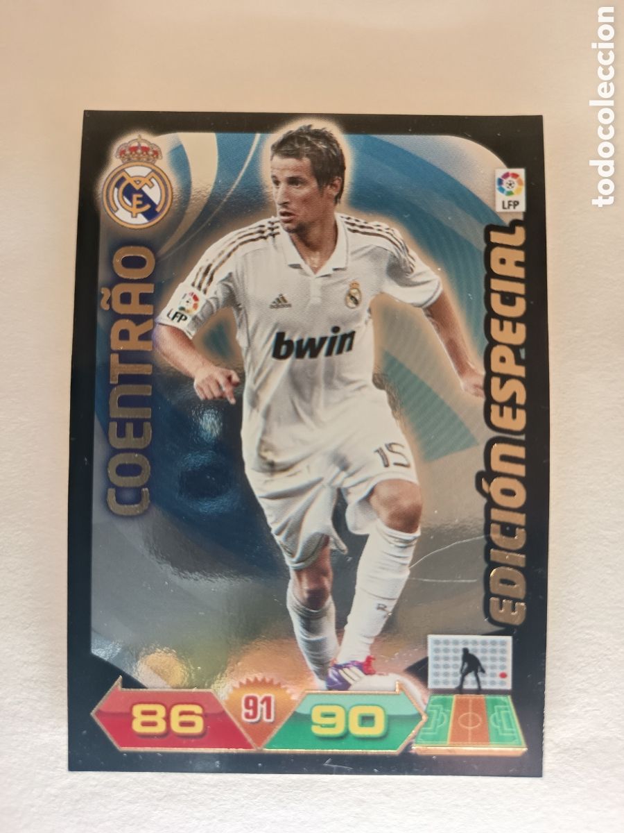 Coleccionismo cromos antiguos: COENTRAO EDICION ESPECIAL ADRENALYN 2011-12 2011 2012