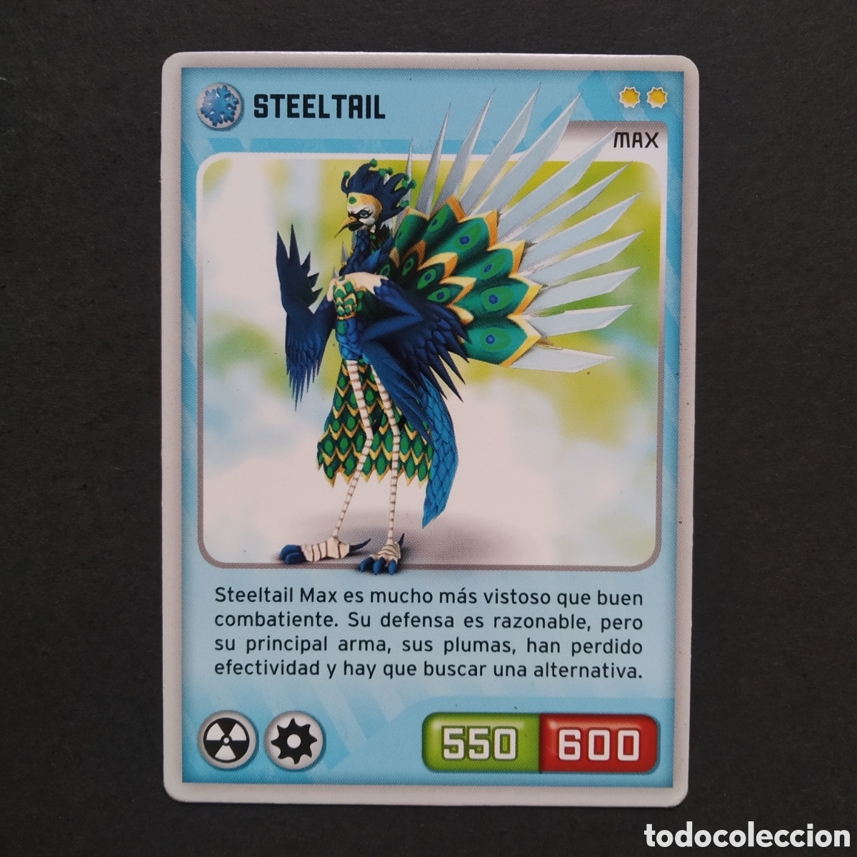 Coleccionismo cromos antiguos: CROMO - N&ordm; 078 - STEELTAIL - INVIZIMALS, DESAFIOS OCULTOS - PANINI - A&Ntilde;O 2013