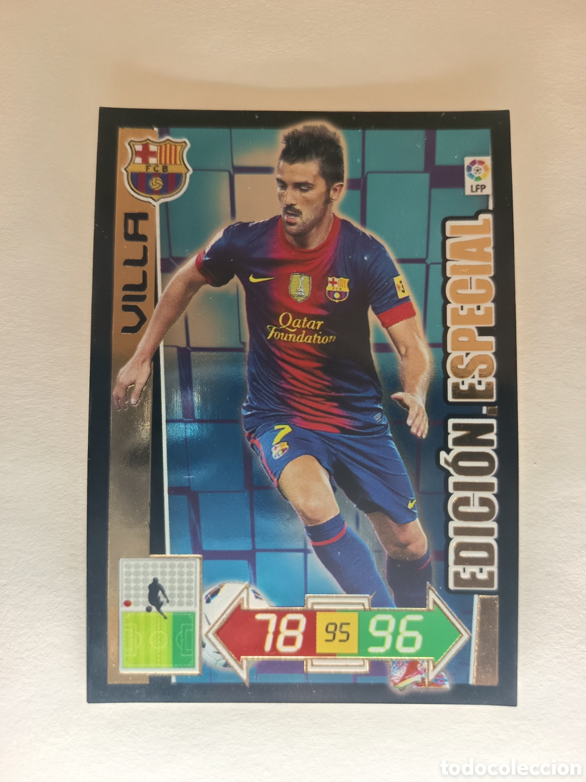 Coleccionismo cromos antiguos: VILLA EDICION ESPECIAL ADRENALYN 2012-13 2012 2013