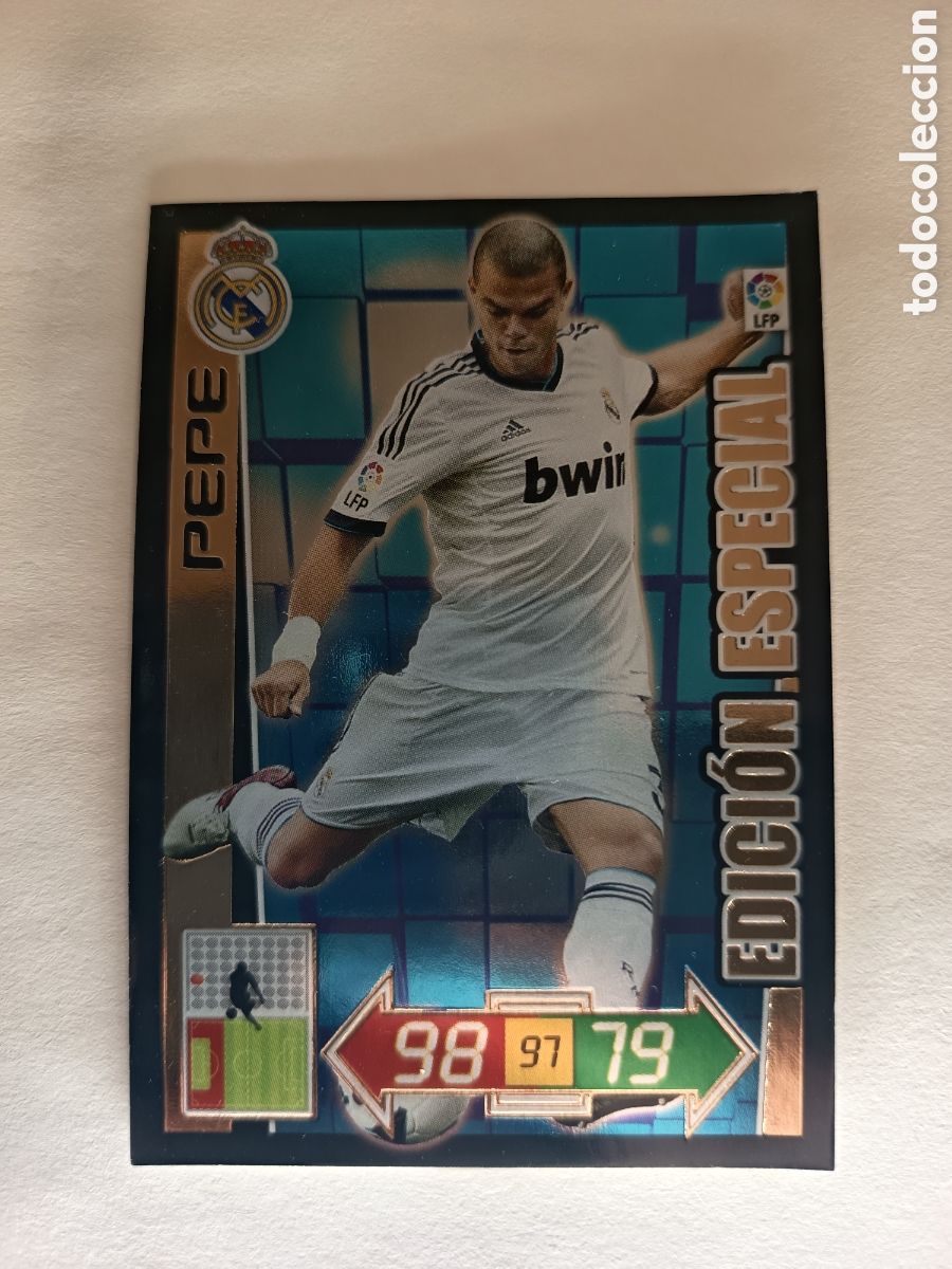 Coleccionismo cromos antiguos: PEPE EDICION ESPECIAL ADRENALYN 2012-13 2012 2013