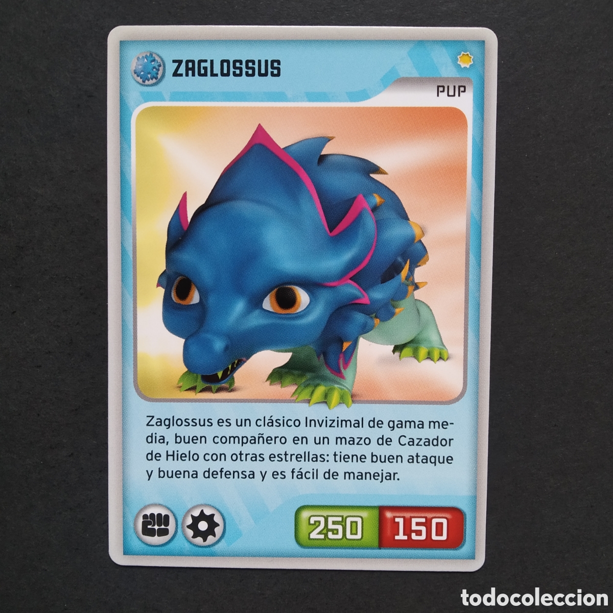 Coleccionismo cromos antiguos: CROMO - N&ordm; 082 - ZAGLOSSUS - INVIZIMALS, DESAFIOS OCULTOS - PANINI - A&Ntilde;O 2013