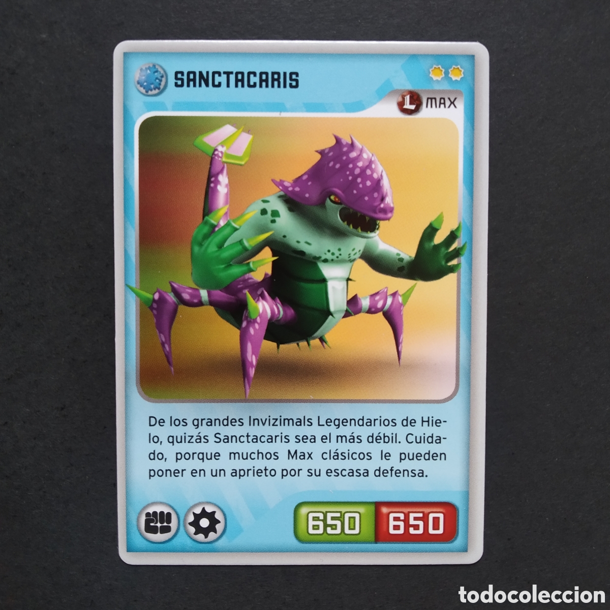 Coleccionismo cromos antiguos: CROMO - N&ordm; 085 - SANCTACARIS - INVIZIMALS, DESAFIOS OCULTOS - PANINI - A&Ntilde;O 2013