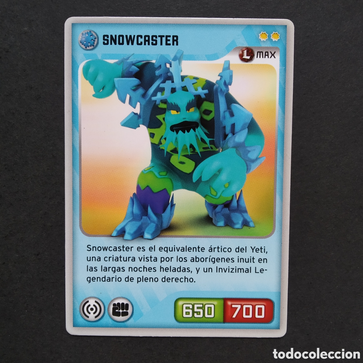 Coleccionismo cromos antiguos: CROMO - N&ordm; 087 - SNOWCASTER - INVIZIMALS, DESAFIOS OCULTOS - PANINI - A&Ntilde;O 2013