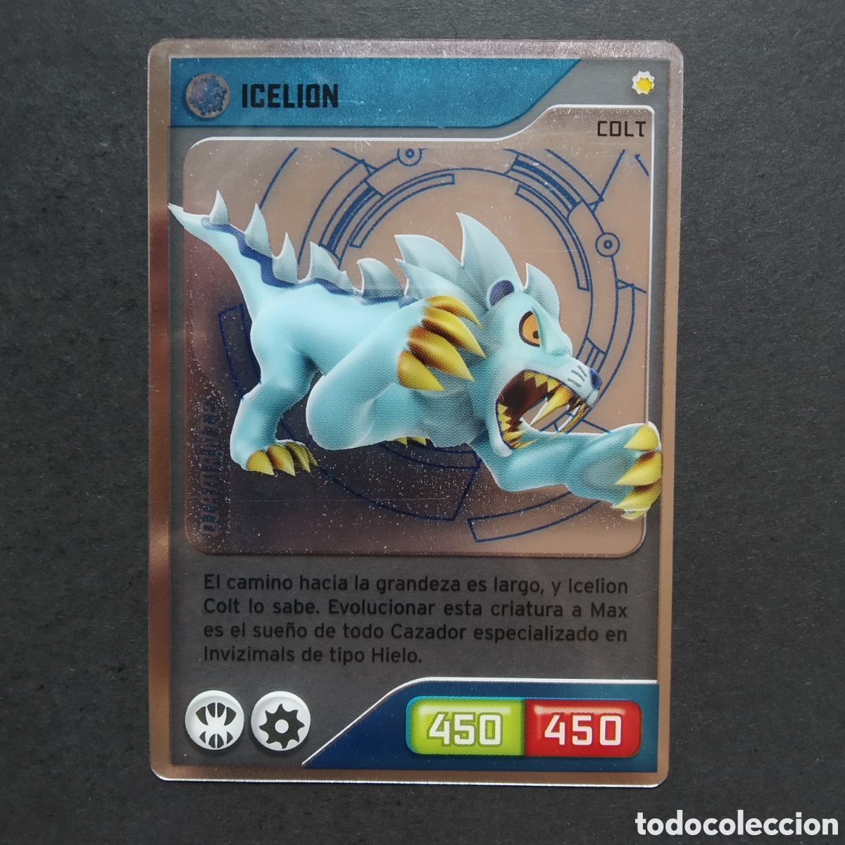 Coleccionismo cromos antiguos: CROMO - N&ordm; 092 - ICELION - INVIZIMALS, DESAFIOS OCULTOS - PANINI - A&Ntilde;O 2013