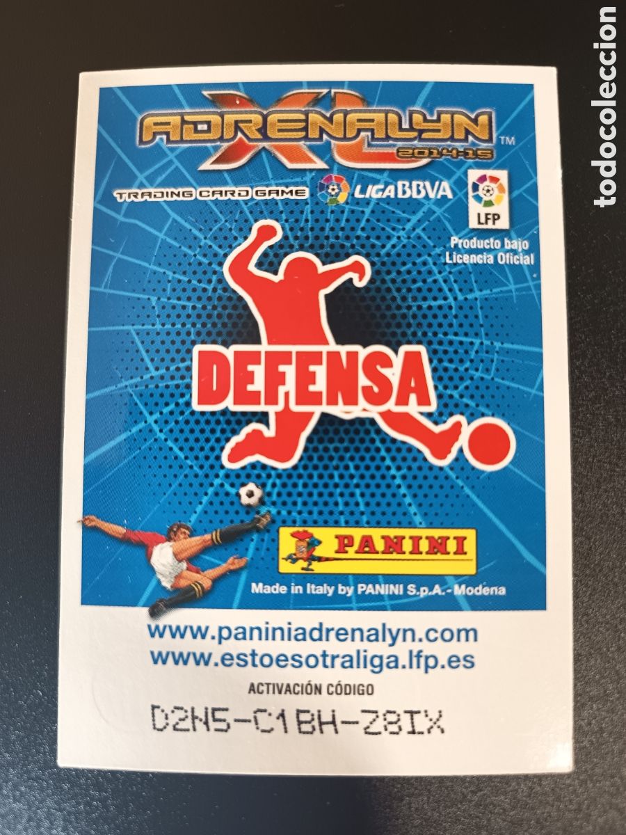 Coleccionismo cromos antiguos: VARANE EDICION LIMITADA ADRENALYN 2014-15 2014 2015 - Foto 2