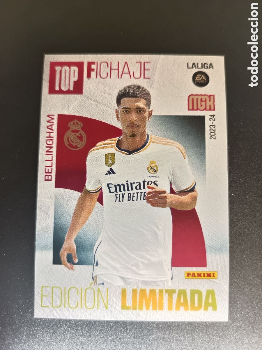 Coleccionismo cromos antiguos: BELLINGHAM TOP FICHAJE EDICION LIMITADA MEGACRACKS 2023-24 2023 2024