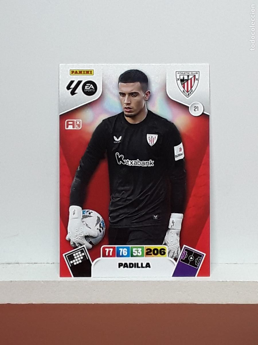 Coleccionismo cromos antiguos: ADRENALYN 2025 2026 25 26 ALBUM PANINI LIGA N 21 ATHLETIC PADILLA