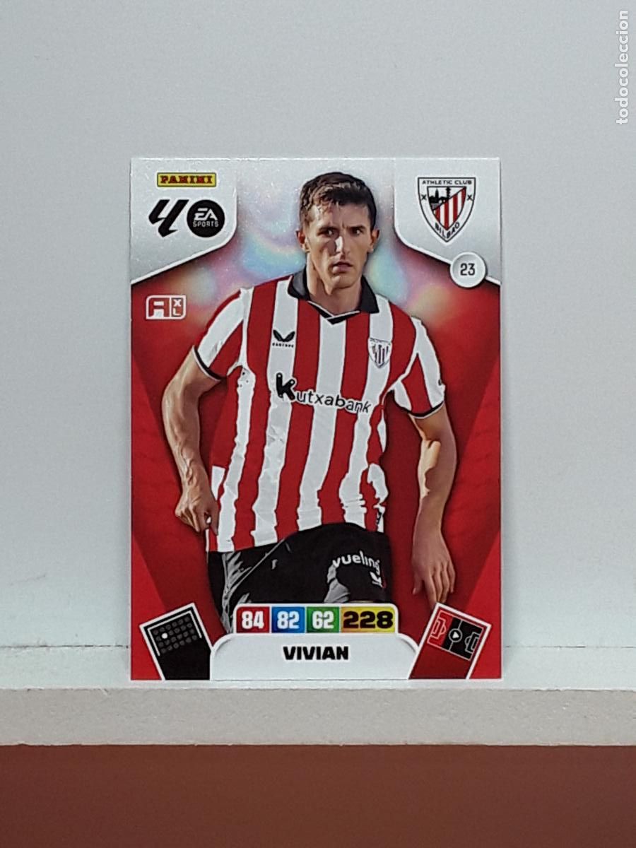 Coleccionismo cromos antiguos: ADRENALYN 2025 2026 25 26 ALBUM PANINI LIGA N 23 ATHLETIC VIVIAN