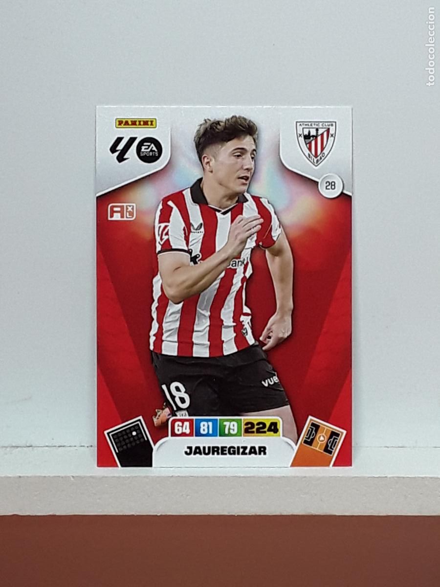 Coleccionismo cromos antiguos: ADRENALYN 2025 2026 25 26 ALBUM PANINI LIGA N 28 ATHLETIC JAUREGIZAR