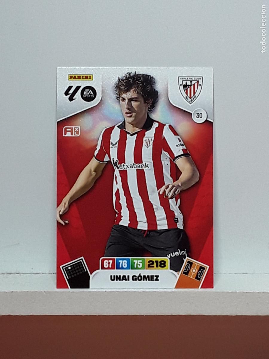 Coleccionismo cromos antiguos: ADRENALYN 2025 2026 25 26 ALBUM PANINI LIGA N 30 ATHLETIC UNAI GOMEZ