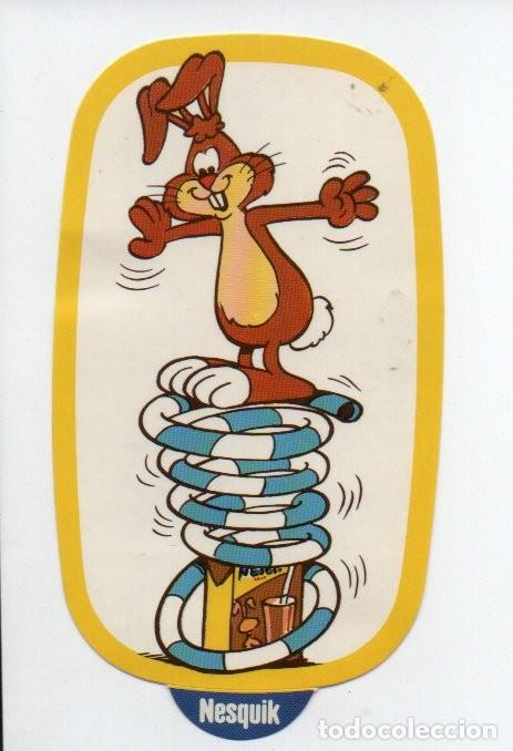 Coleccionismo cromos antiguos: ANTIGUO CROMO ADHESIVO - PEGATINA NESQUIK - MUELLE. DEPORTES.