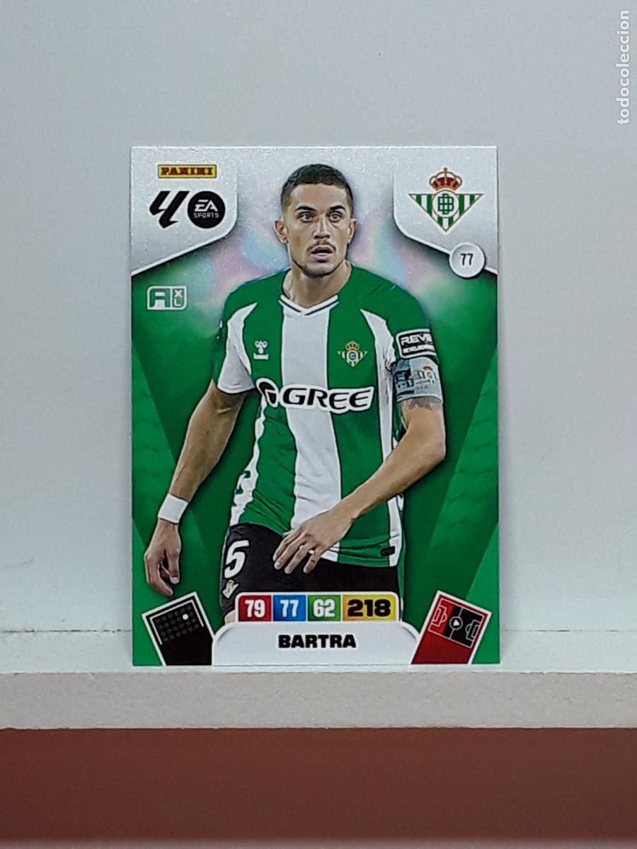 Coleccionismo cromos antiguos: ADRENALYN 2025 2026 25 26 ALBUM PANINI LIGA N 77 BETIS BARTRA