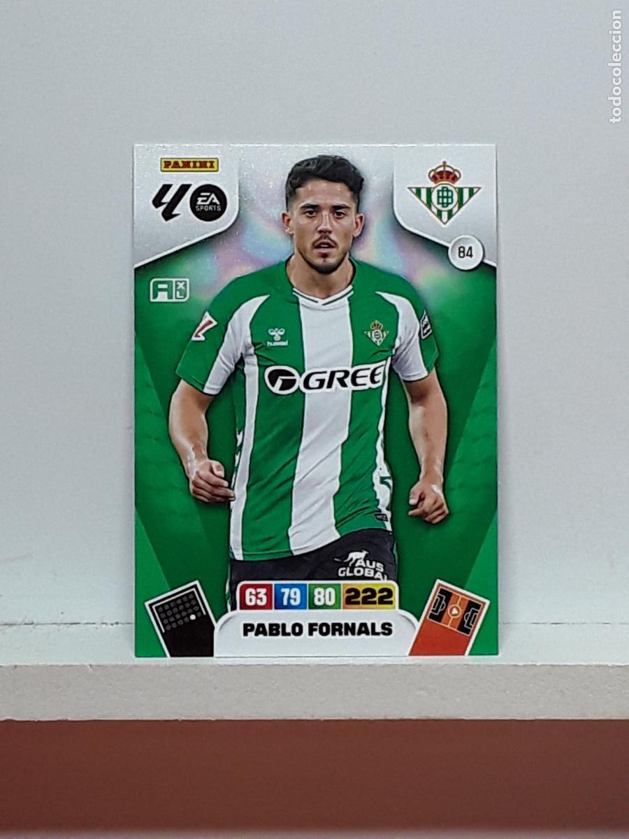 Coleccionismo cromos antiguos: ADRENALYN 2025 2026 25 26 ALBUM PANINI LIGA N 84 BETIS PABLO FORNALS